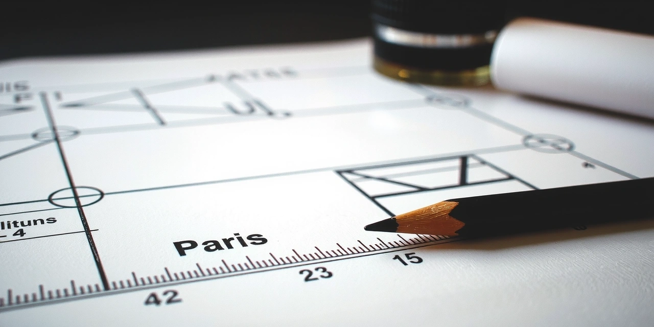 Vue d'atelier d'architecture